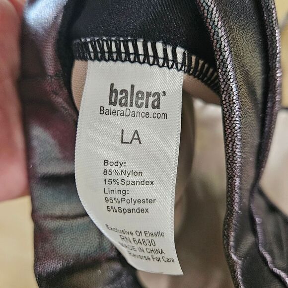 Weissman Balera silver dance top NWOT - Picture 5 of 5